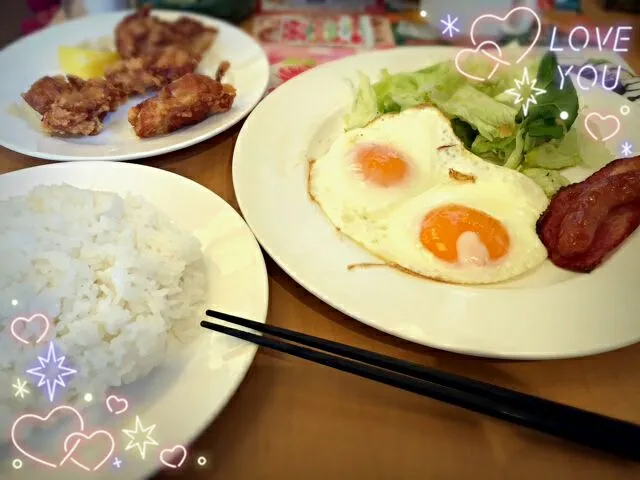 朝ごはん🌄🍴❤😋|maho❤さん