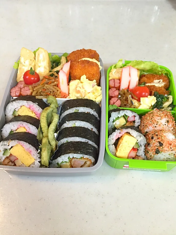 昨日の残り物でお弁当‼️|Namiさん