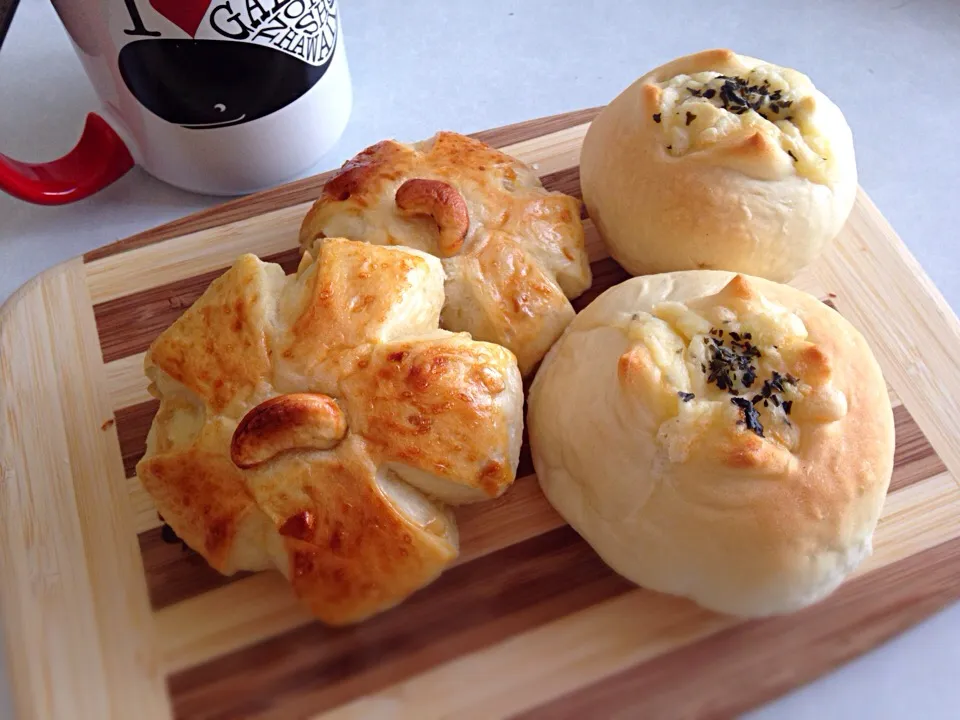 くるみパンとジャーマンポテトぱんぱぱぱぱん|うちごはん、おやつさん