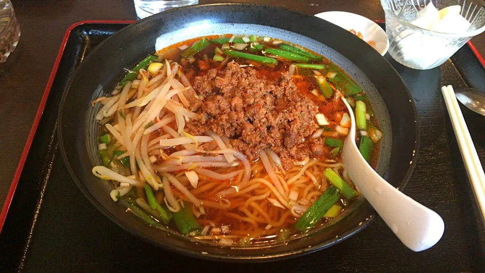 【日替定食】台湾ラーメンを頂きました。|momongatomoさん