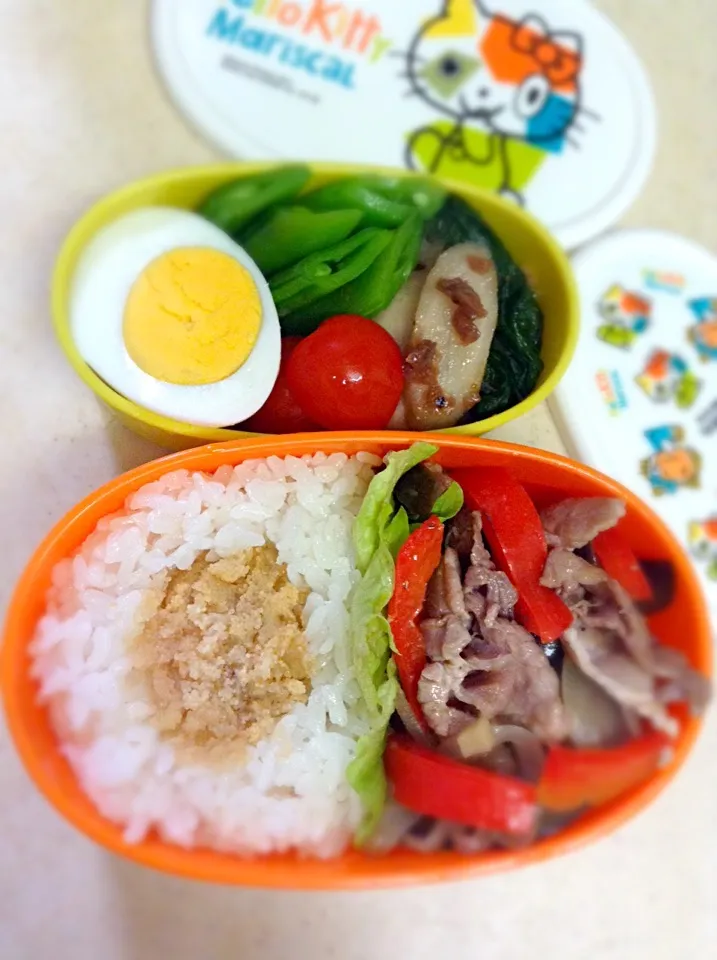 Today’s lunch box.|hoppycowさん