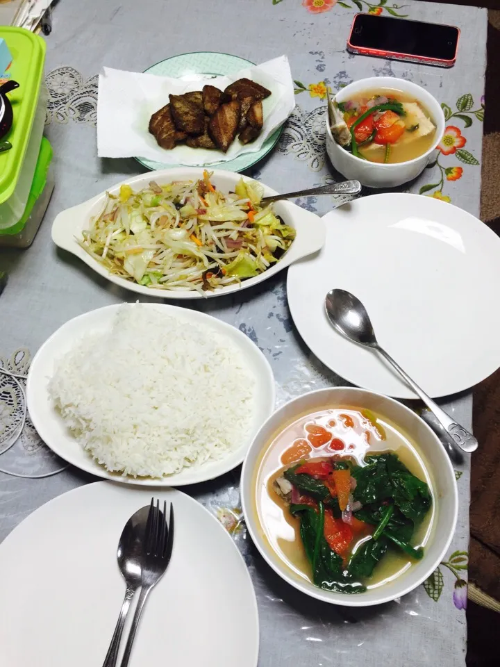 lunch with friends philippine dish|kanaeさん