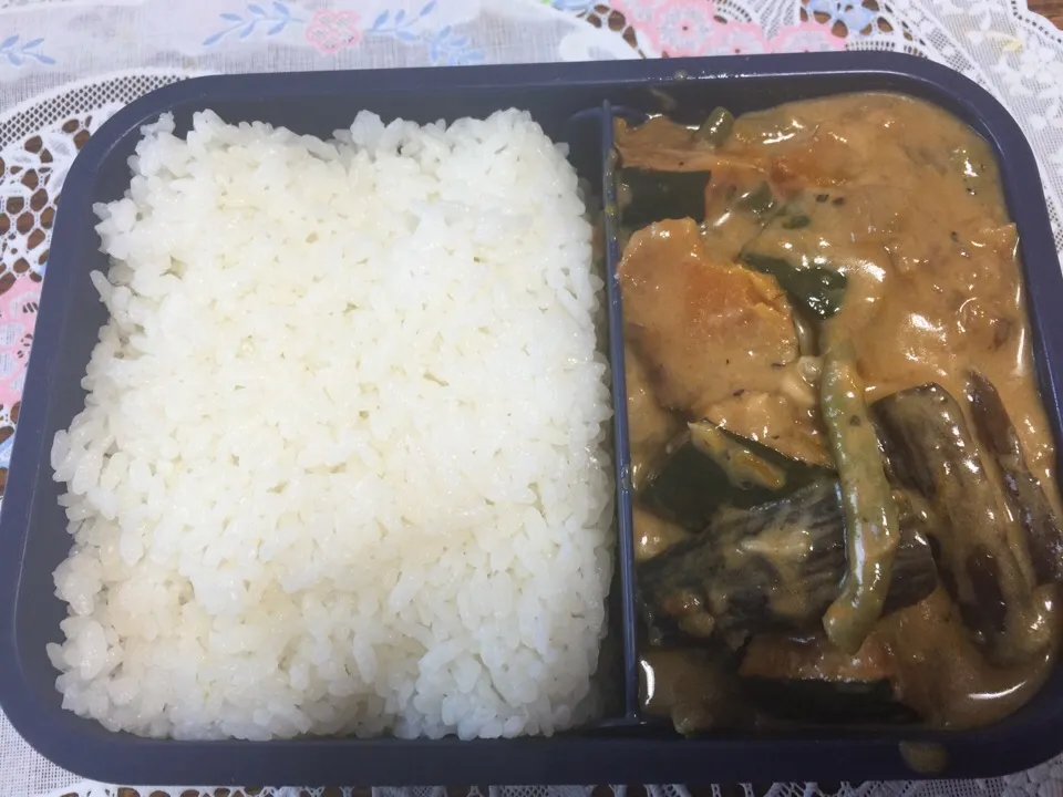 vegetable saute with coconut milk|kanaeさん