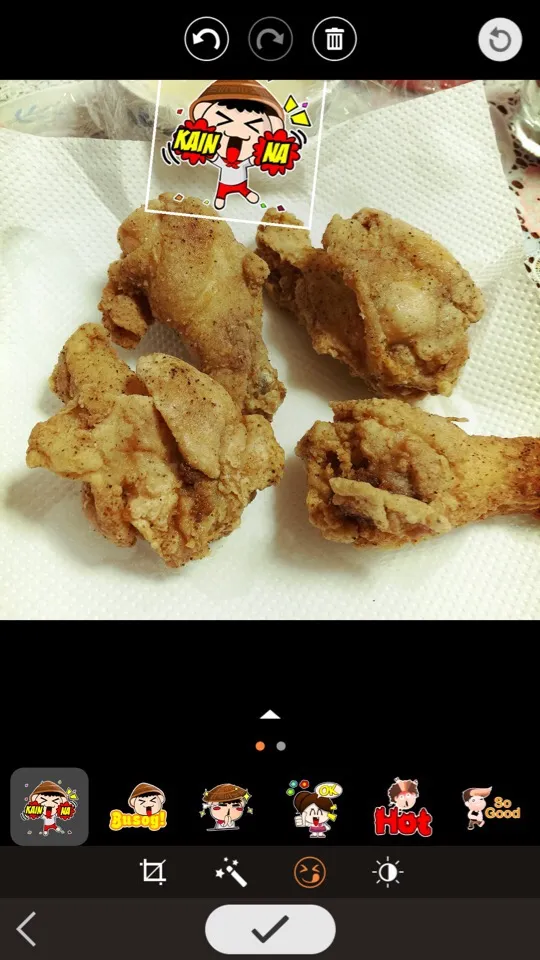 fried chicken ala jollibee|kanaeさん