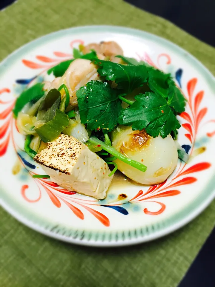 鶏もも肉とかぶの焼き浸し🐔|ゆうさん