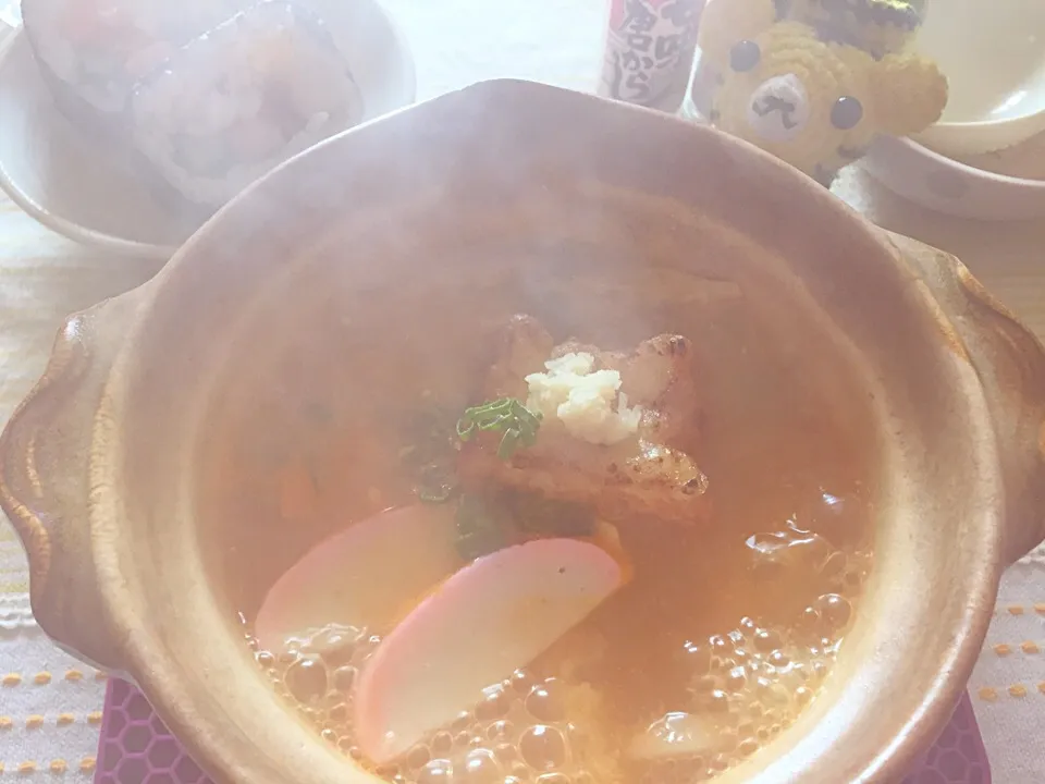 チゲうどん。|いちこさん