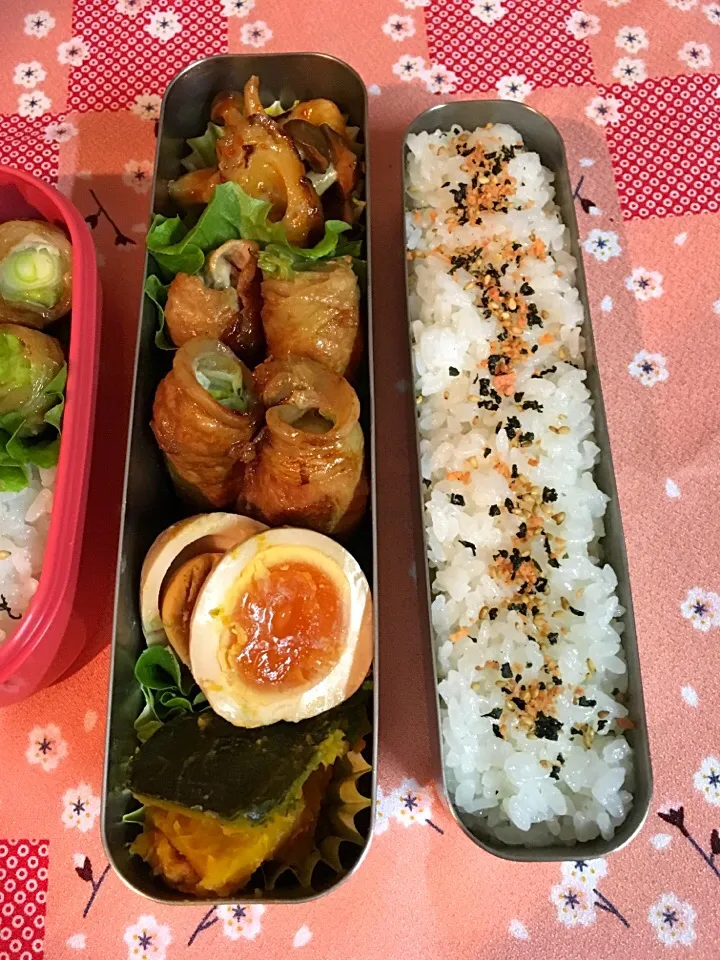 豚のネギキャベツ巻き弁当|エミリーさん