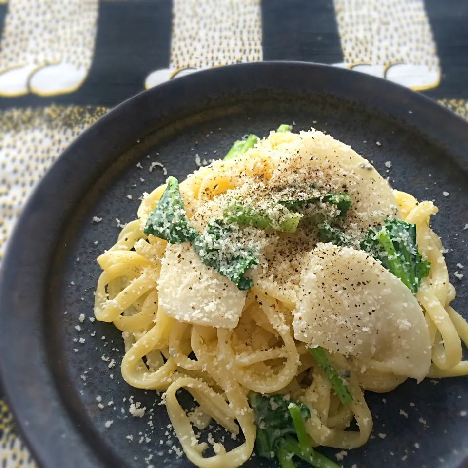 かぶとブルーチーズのパスタ|chookieさん