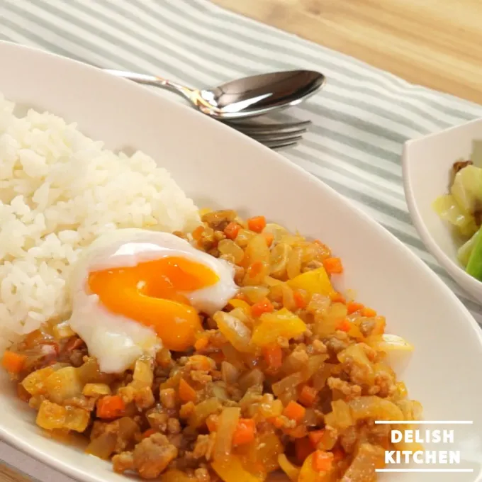 【動画】キーマカレー #delishkitchentv|DELISH KITCHENさん