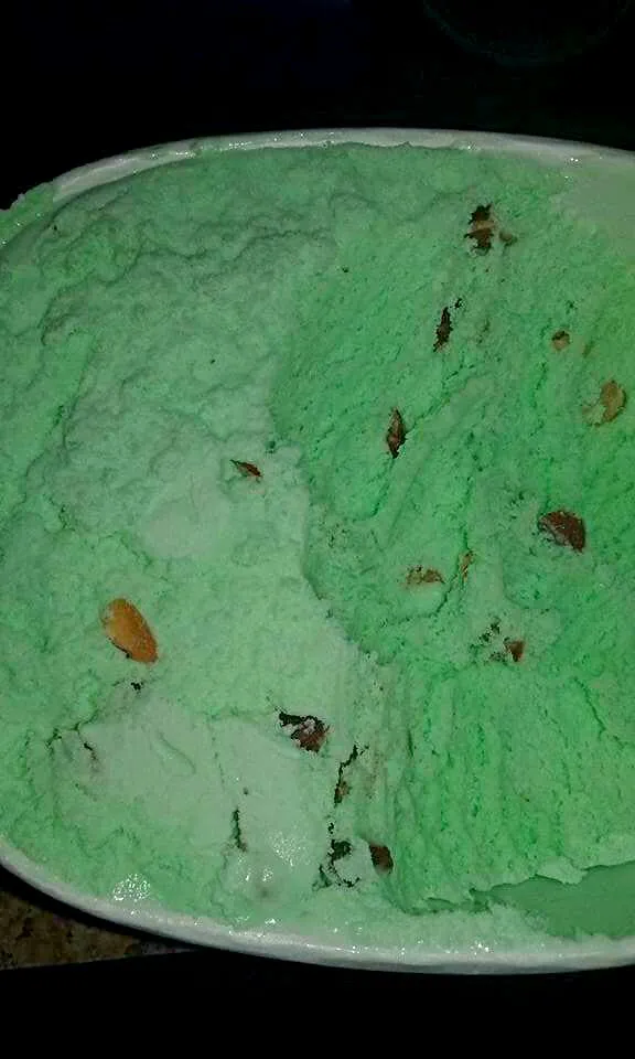 Snapdishの料理写真:Mint Chocolate Chip #Ice Cream with my girls #Dessert #Chocolate #Snack/Teatime while watching Tamar & Vince 💚|Alisha GodsglamGirl Matthewsさん