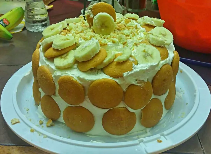 🍌 💚🍌 My Mom's Banana Pudding Cake 🍌 💚🍌 #Cake/Pie #Fruit #Cookies #Jelly/Pudding  #Dessert #Snack/Teatime 🍌 💚🍌|Alisha GodsglamGirl Matthewsさん