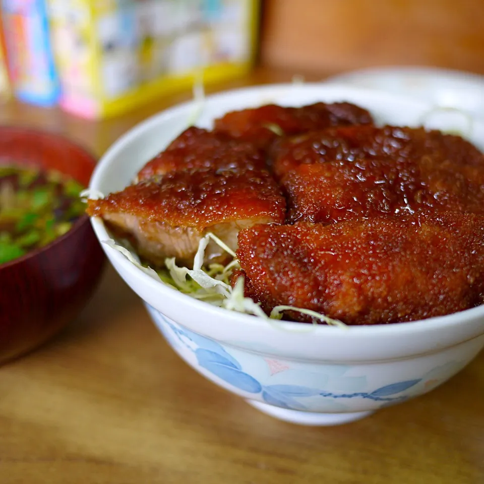 ♪ソースかつ丼♪|ぼるぴぃ〜さん