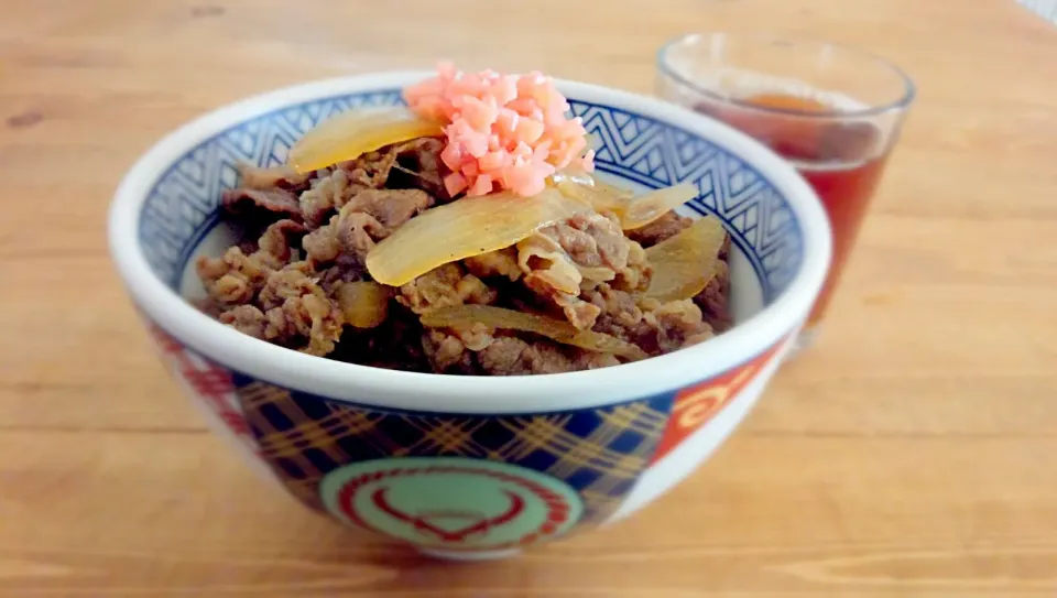 おうちランチは、吉野家牛丼風(o^^o)～器は吉野家♪|ぎるママさん