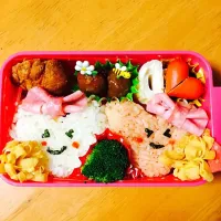 ハートのリボンちゃん弁当|mituhonnyさん