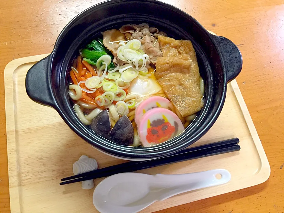 鍋焼きうどん|ルドルフさん