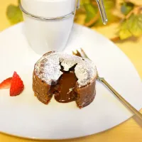 フォンダンチョコラ❤️  Molten Lava Cake 😍