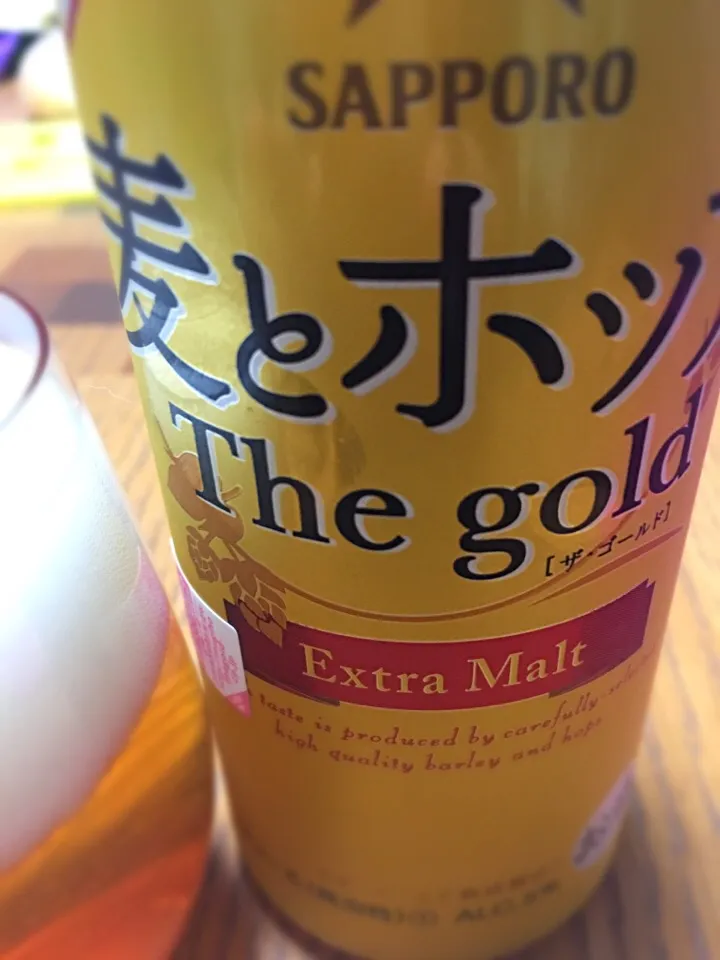 麦とホップ The gold 
Extra Malt|土屋幸治さん