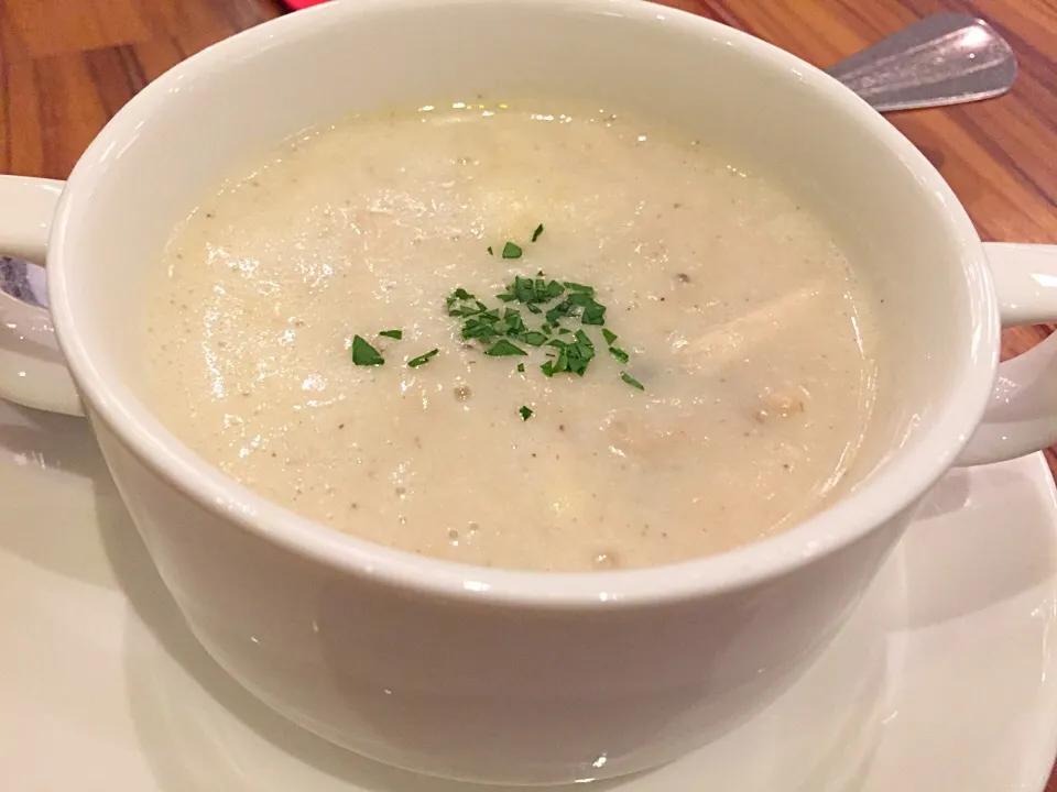 Mushroom cream soup|Sky Blueさん