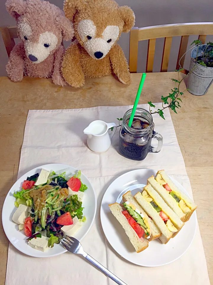 ダッフィー💖と朝食を🍴|ゆみちゃさん