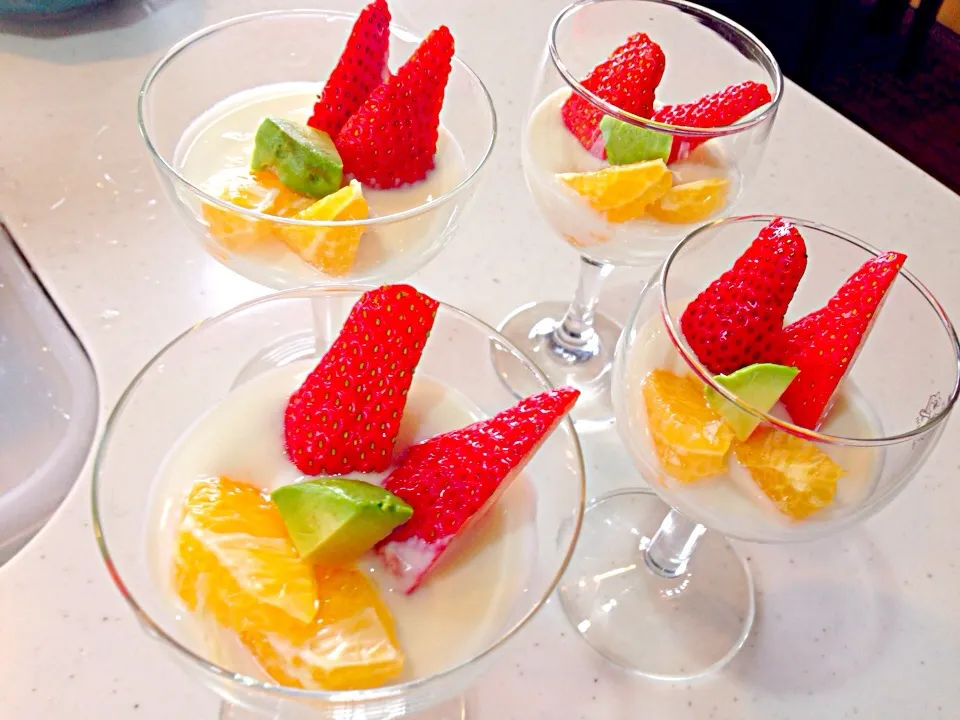 Fruits yoghurt|viviさん