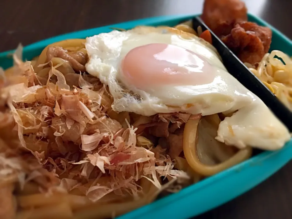 焼きうどん弁当|あさぎさん