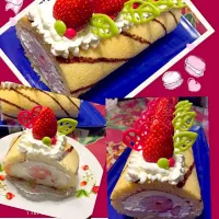 いちごロールケーキ|那智さん