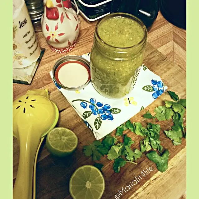 Tomatillo Salsa Verde🌱🍈🍃🍈🌱 #mexicancooking#mexicanfood#foodie
#homechef#truecook#healthylifestyle|Mariafit4life🇺🇲🪶🦅さん