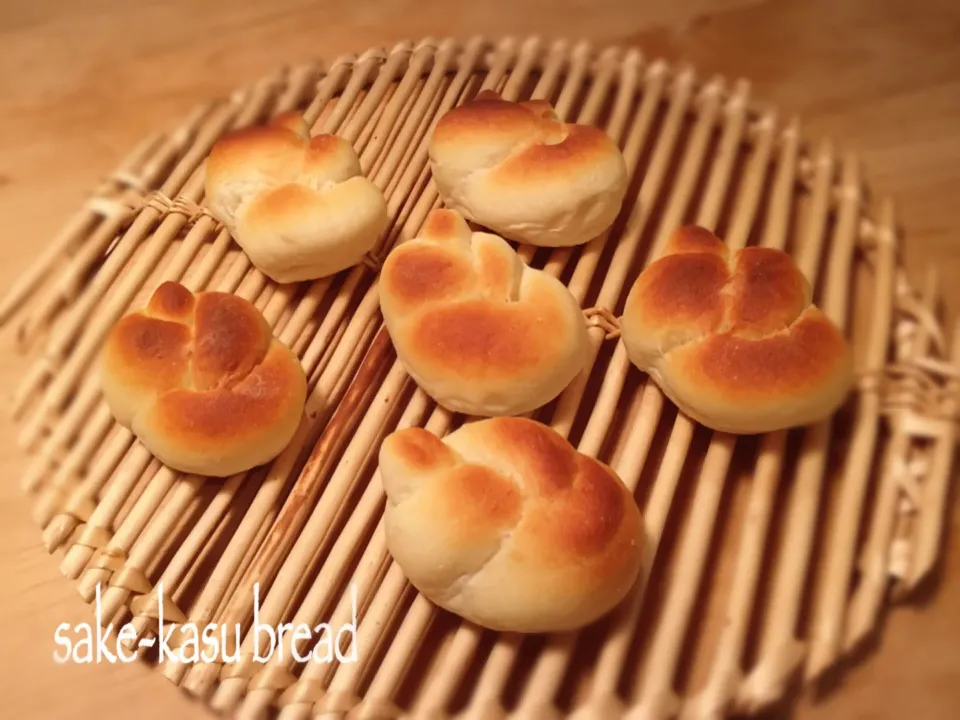 パン焼きネコさんの料理 もっちり〜❗️な酒粕パン🍶|プーティさん