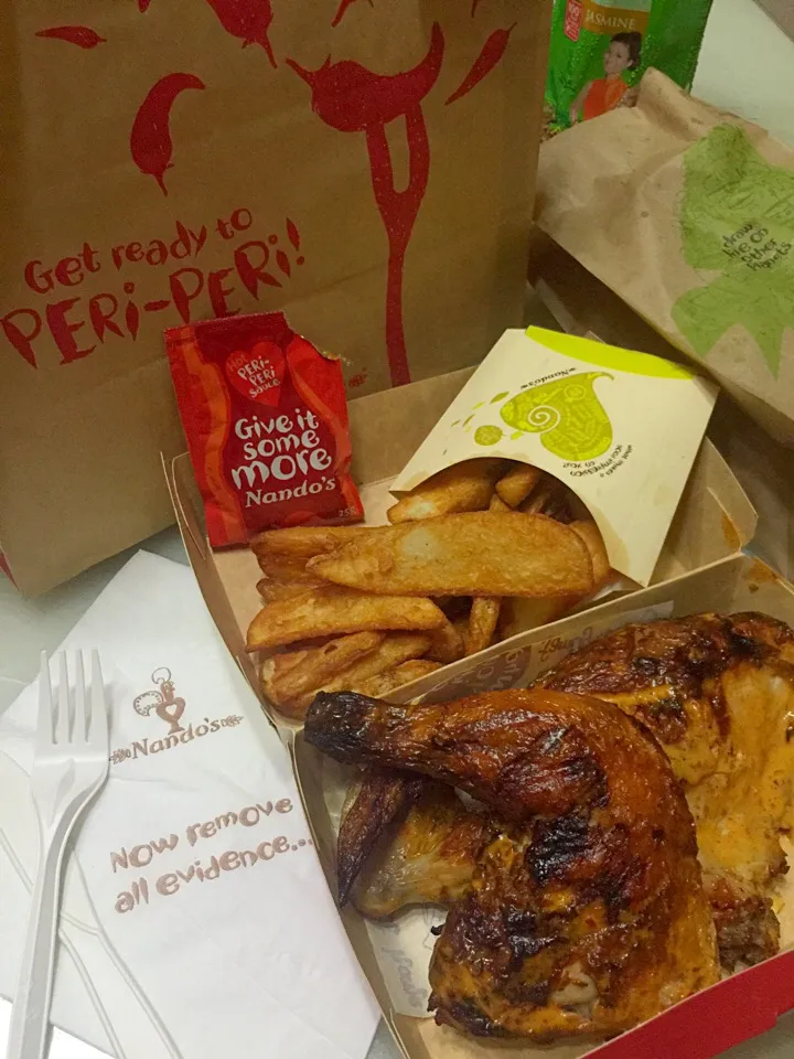 Nando's chicken peri-peri sauce|Meliaさん