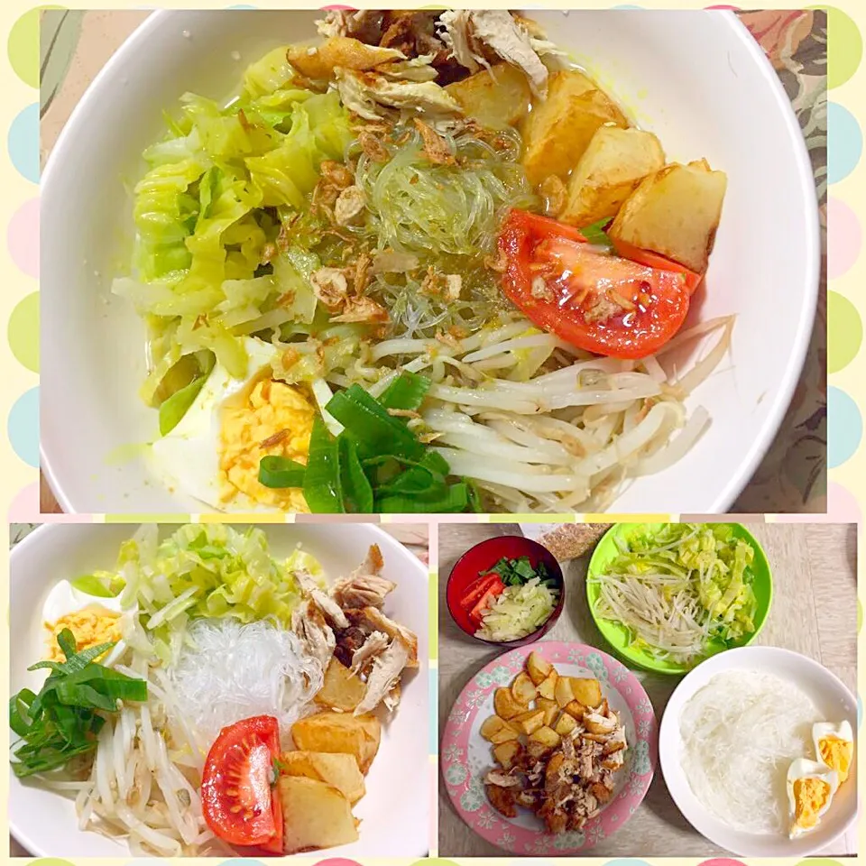 Snapdishの料理写真:Soto ayam #Indonesianfood|lia apriliaさん