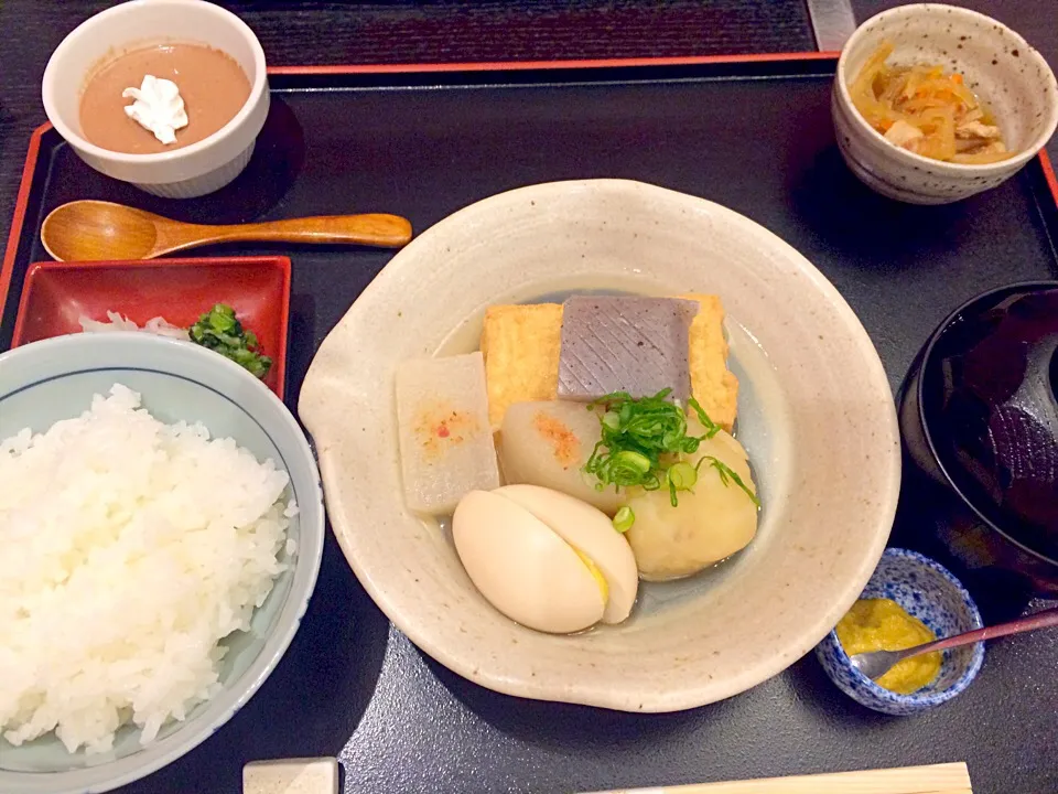 おでん定食|Yuco Nagasawaさん