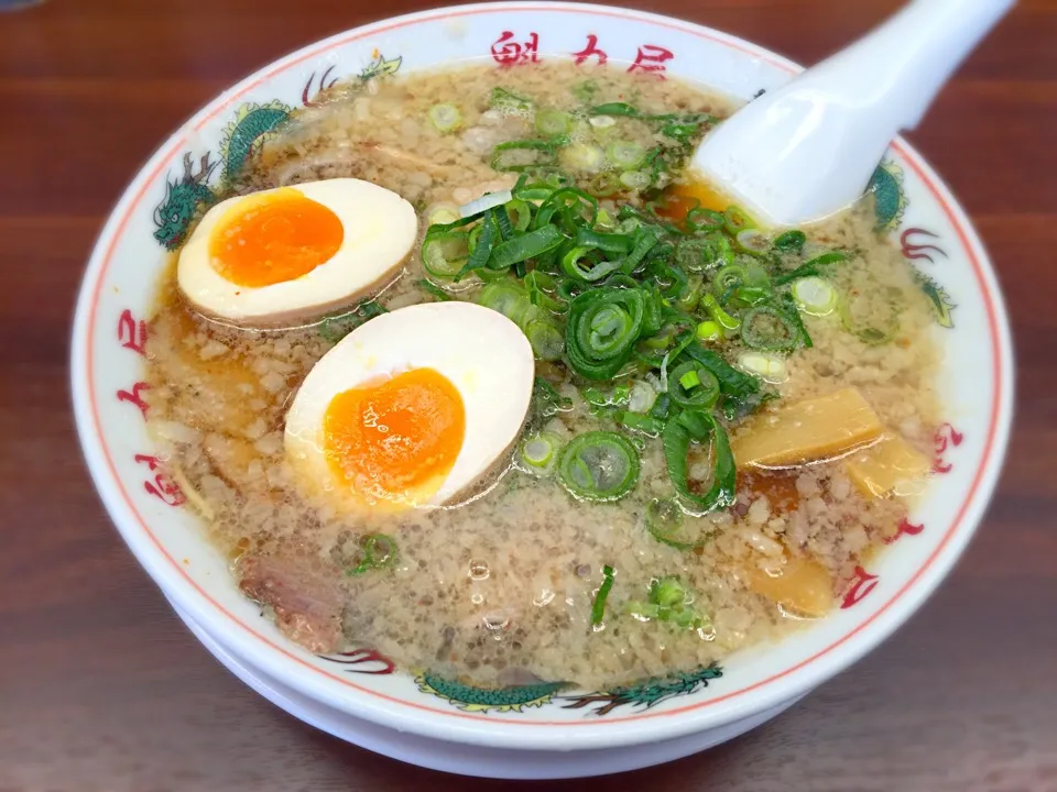 特製醤油味玉ラーメン 〜 麺固め|リフルシャッフルさん