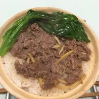 牛肉煲仔饭|ruruさん