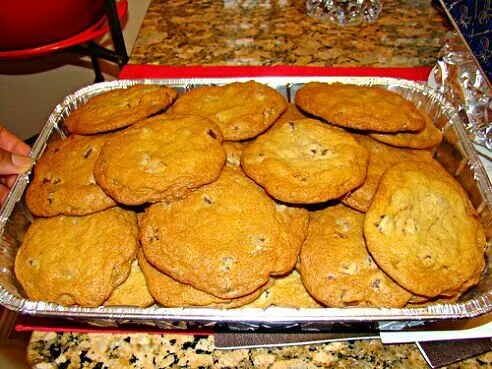 💚💛💜Mardi Gras 2016 & Superbowl 50 🏈 💙 🏈 Weekend in Louisiana #Party #Holidays/Celebrations 
🎭CHOCOLATE CHIP PECAN COOKIES 🎭 #Dessert #Cookies #Side dish 💜 💛 💚|Alisha GodsglamGirl Matthewsさん