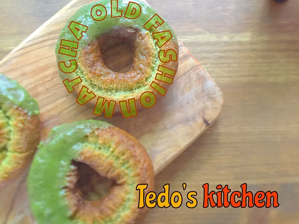 バレンタインレシピ 抹茶のオールドファッションの作り方 video recipe付き|Tedo's Kitchen Okinawaさん