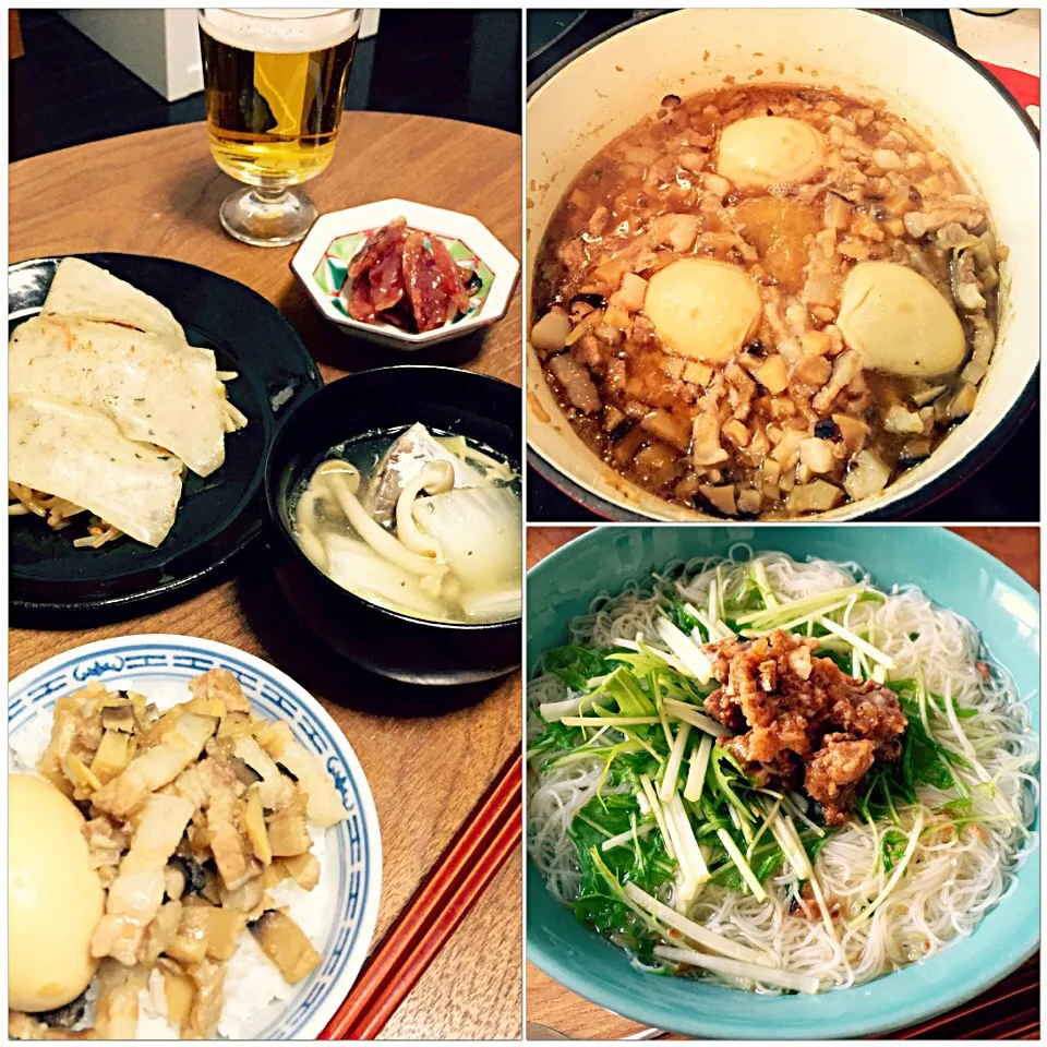 Snapdishの料理写真:今日のシホ食堂は台湾定食‼️|Shiho Nakayamaさん