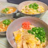 親子丼ʕ•̫͡•ʕ•̫͡•ʔ•̫͡•ʔ