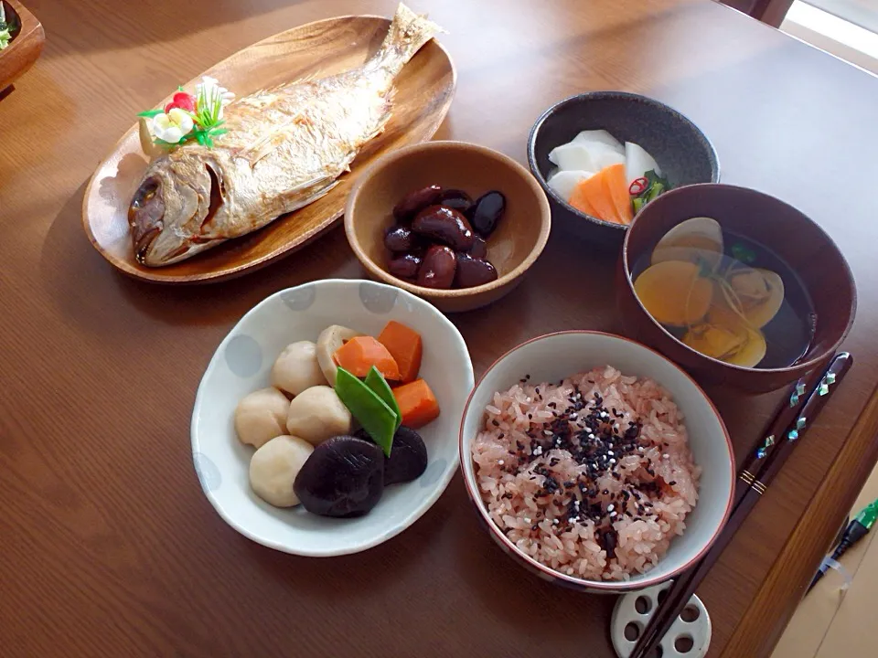 お食い初め|うめこさん