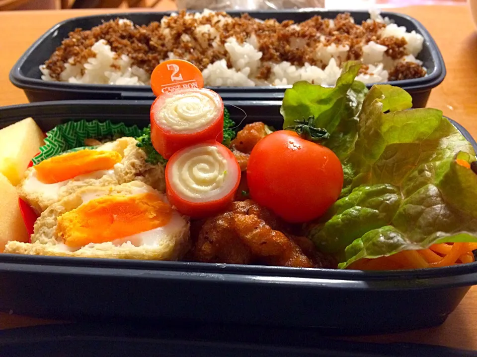 2/8 今日の高1男子弁当^_^|chunさん