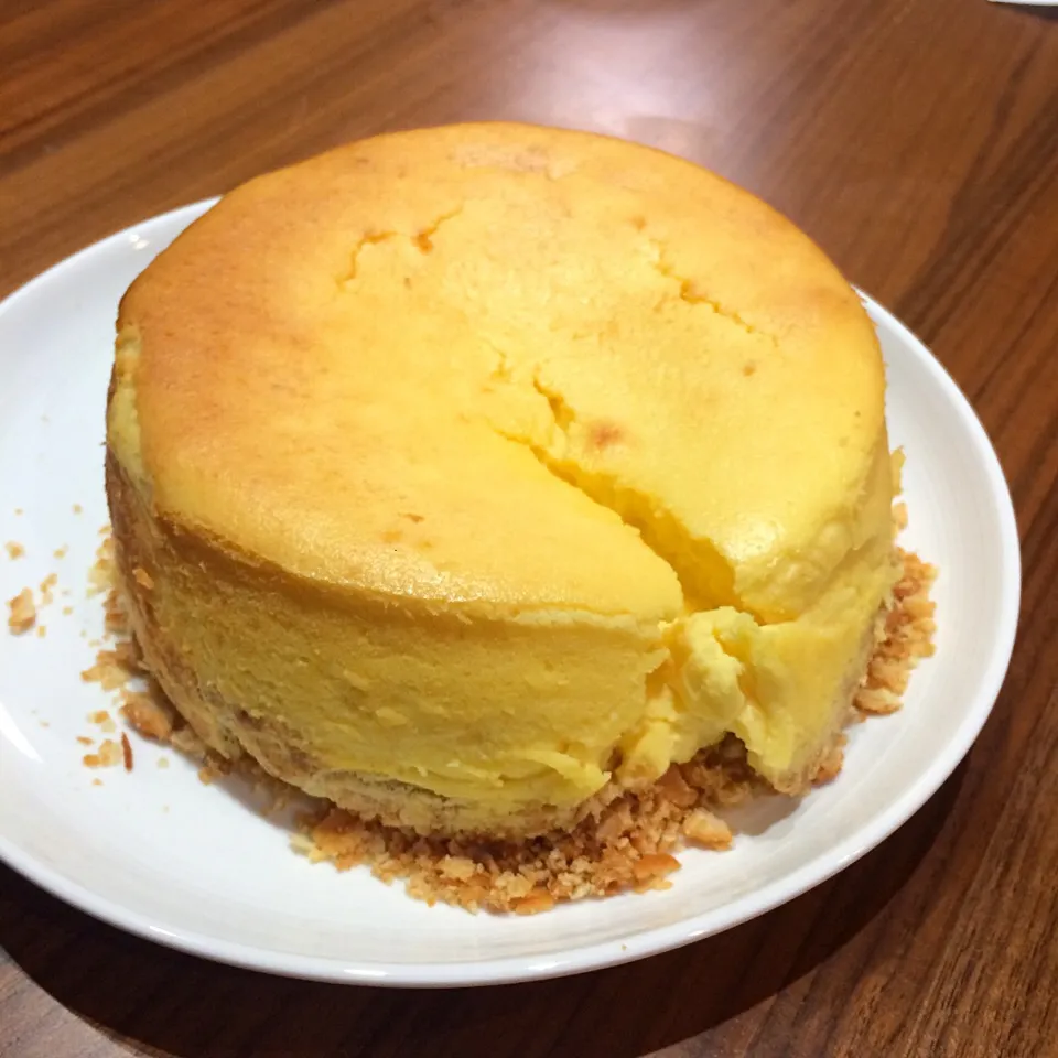 長女が作ったとろーりチーズケーキ|manacocoさん