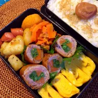 Snapdishの料理写真:旦那さんお弁当|HIROさん