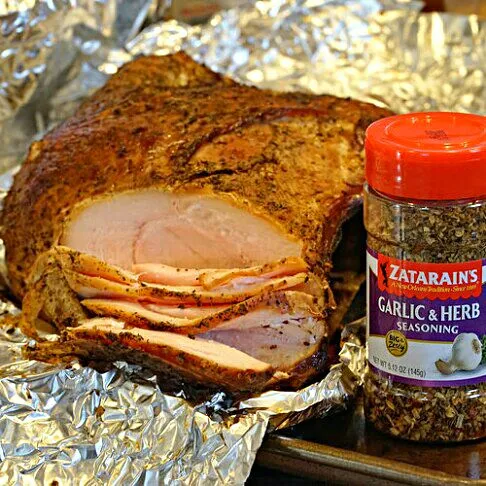 💜💛💚Mardi Gras 2016 Weekend & Superbowl 50 Sunday 🏈 💙 🏈 in Louisiana #Party #Holidays/Celebrations 🎭 ZATARAINS GARLIC & HERB SMOKED BBQ TURKEY BREAST🎭 #Meat/Poul|Alisha GodsglamGirl Matthewsさん