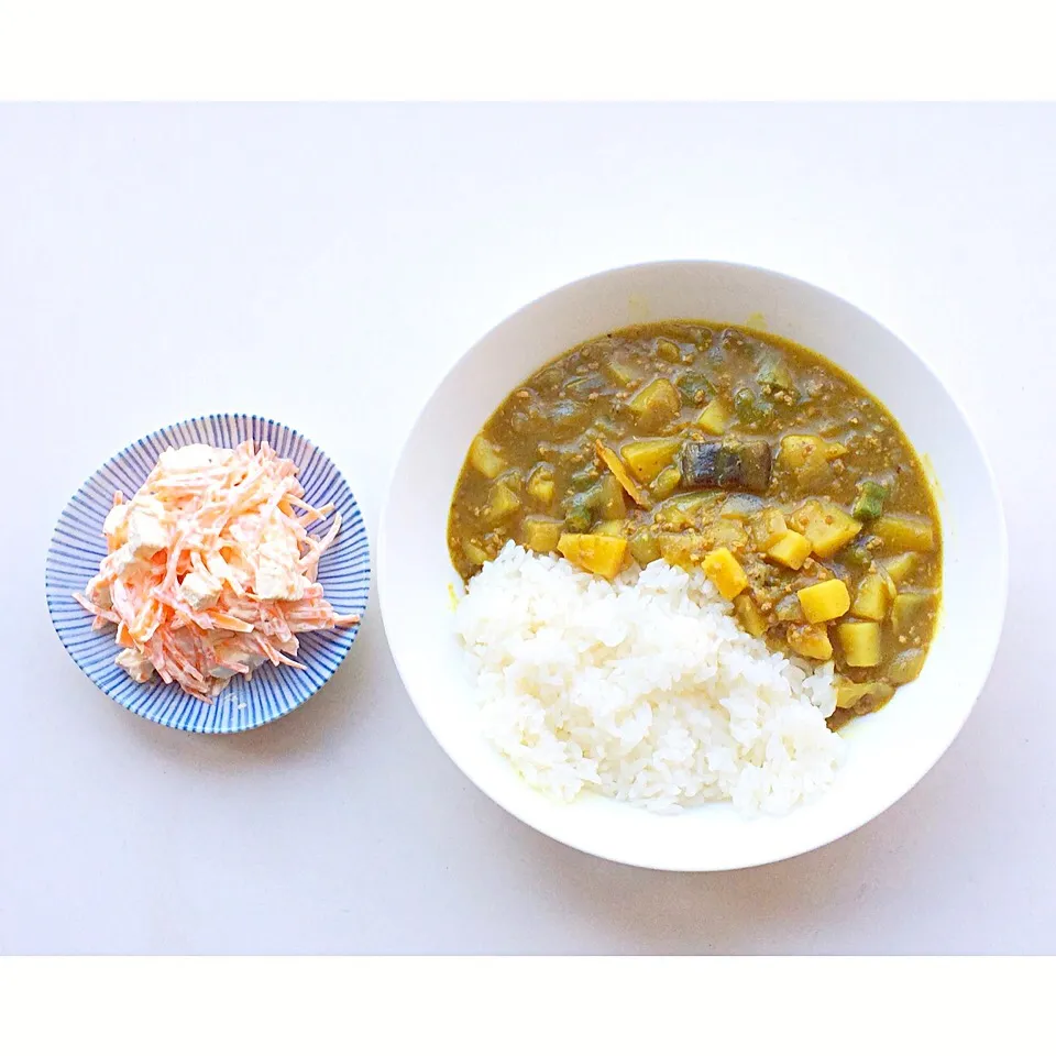 ひき肉のたっぷり野菜カレー|ねこシェフさん