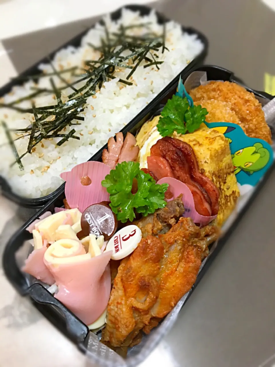 息子弁当@166.|もりさん