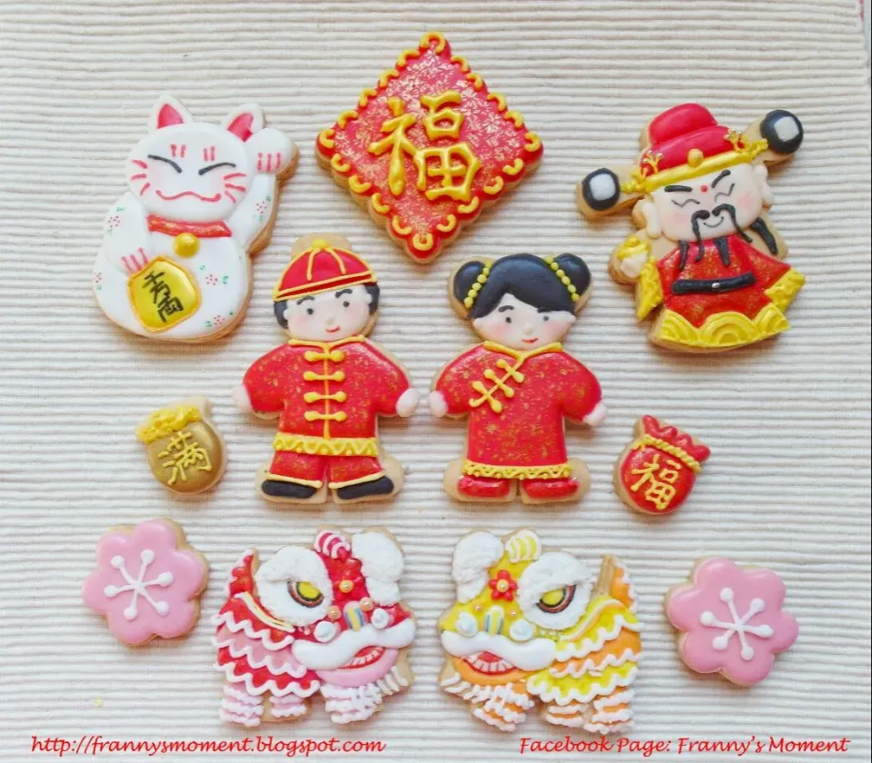 Chinese new year Icing Cookies|Frannyさん