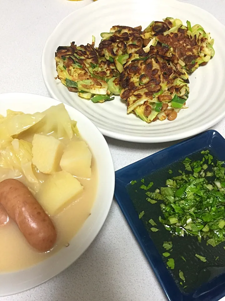 ねぎ焼きとチーズ鍋|chiryyyさん