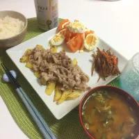 Snapdishの料理写真:豚ポテト|ちゃわら飯さん