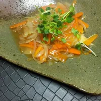 Snapdishの料理写真:白身魚の和風あんかけ|みっこさん