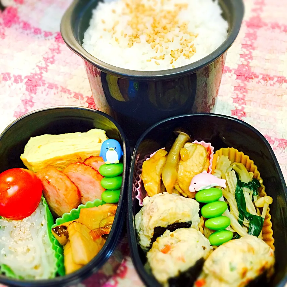 Snapdishの料理写真:2月8日(月)高校生弁当|みかりんさん