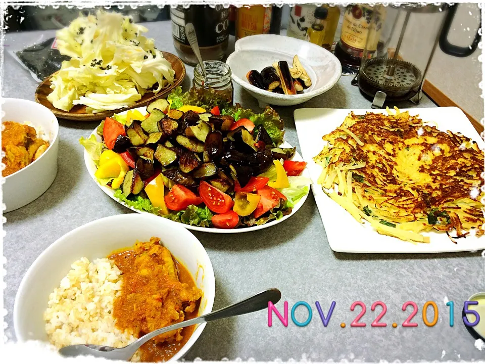 11/22の夕ご飯🍴|みきぴょん♪さん